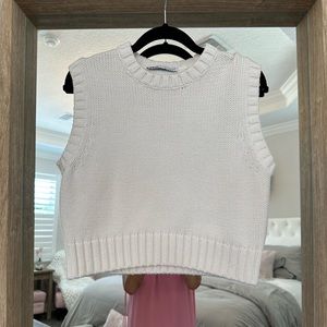 Zara sleeveless crop top